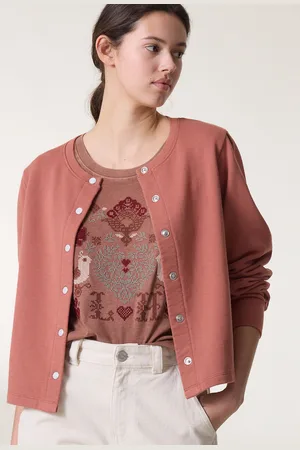 Leon & Harper Vest met ronde hals SENSAS