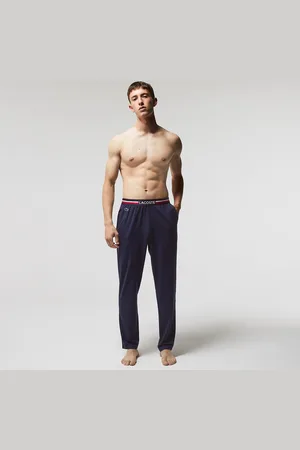 Lacoste Pyjamabroek met driekleurige tailleband