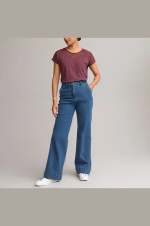 ANNE WEYBURN Wijde jeans