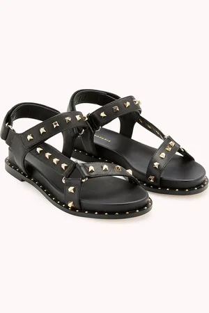COSMOPARIS Platte sandalen in leer Hinata