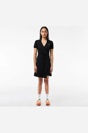Lacoste Polo wikkeljurk in mini piqué