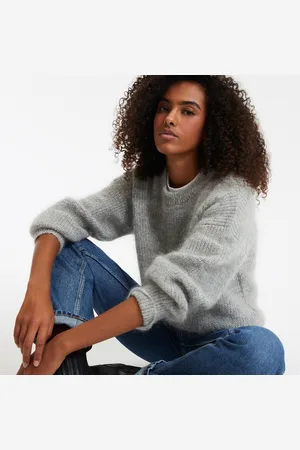 La Redoute Trui met 3/4 mouwen, in tricot wolmix