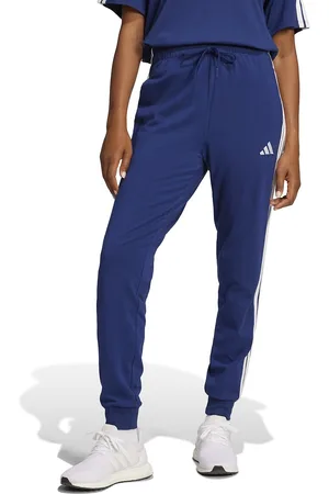adidas Strakke broek in molton Essentials 3 stripes