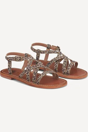 La Redoute Leren sandalen met bandjes