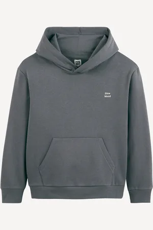 La Redoute Hoodie in molton, tekst op de borst