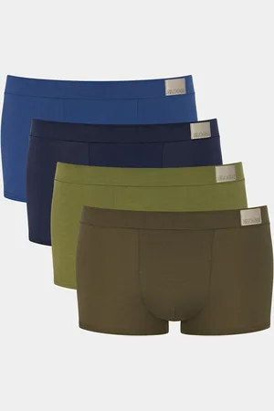 Sloggi Set van 4 boxershorts Go natural in katoen