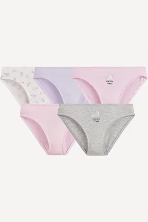 La Redoute Set van 5 slips, eenhoorn-thema