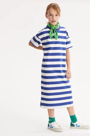 La Redoute Gestreepte T-shirtjurk met korte mouwen