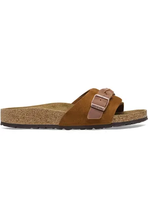 Birkenstock Muiltjes in leer Oita Braided