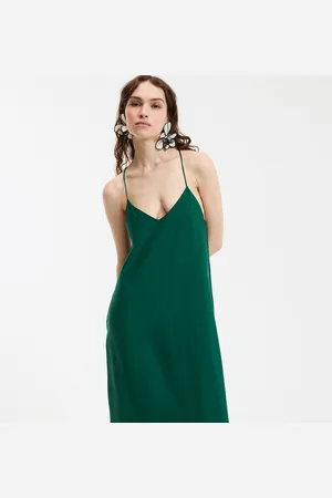 La Redoute Lange jurk met spaghettibandjes
