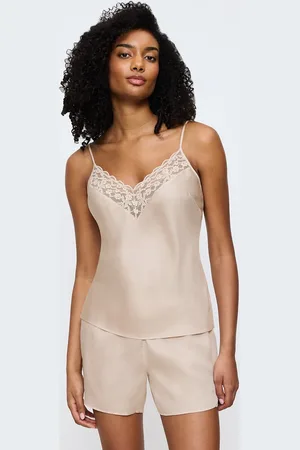 Triumph Satijnen pyjashort Wild Azalea Florale
