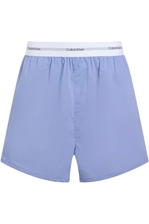 Calvin Klein Pyjamashort in poplin katoen