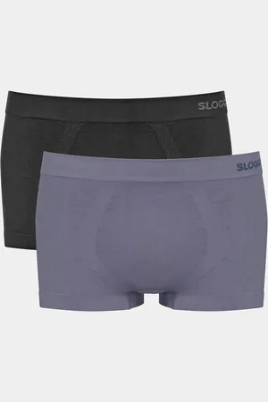 Sloggi Set van 2 effen boxershorts
