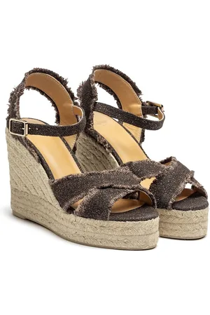 Castaner Espadrilles met sleehak Bromelia
