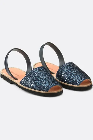 MINORQUINES Platte sandalen met pailletten AVARCA PAILLETTES