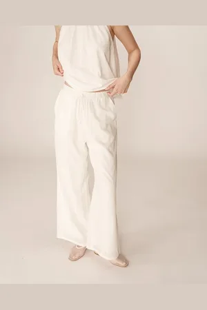 Grace & Mila Rechte geborduurde broek PICCOLI