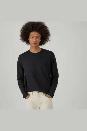 La Redoute T-shirt met ronde hals en lange mouwen