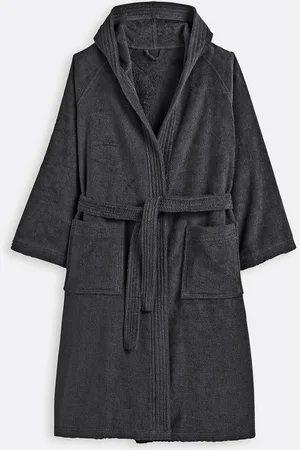 La Redoute Badjas met kap in bouclette badstof 450 g/m2, Haxel