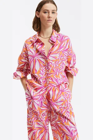 La Redoute Bedrukt oversized overhemd, Signature APOLLINE