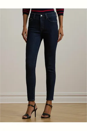 Ralph Lauren Skinny jeans met hoge taille