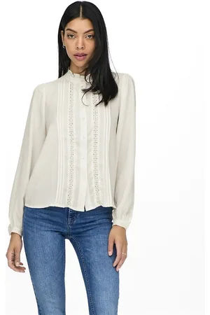 JDY Blouse met opstaande kraag