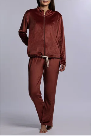 TECCIA Pyjama in fluweel One