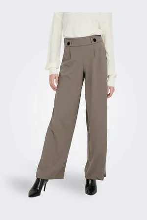 JDY Wijde broek met hoge taille