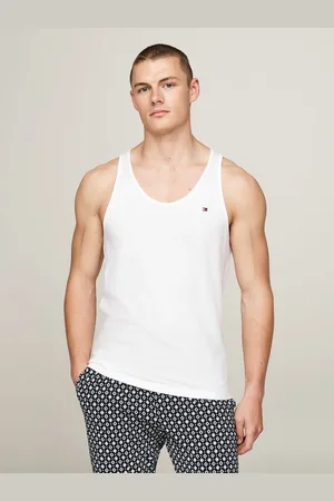Tommy Hilfiger Set van 3 singlets met ronde hals signature cotton esse