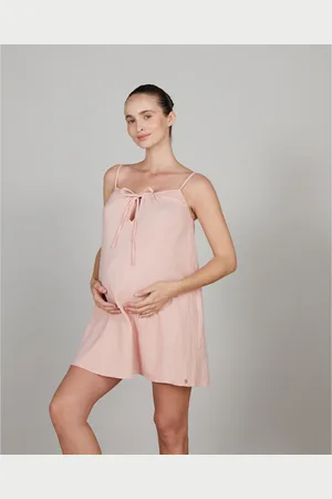 Cache Coeur Nachthemd in tetra voor zwangerschap Trousseau