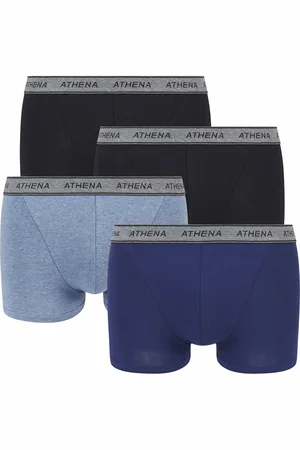 ATHENA Set van 4 boxershorts Basic Coton