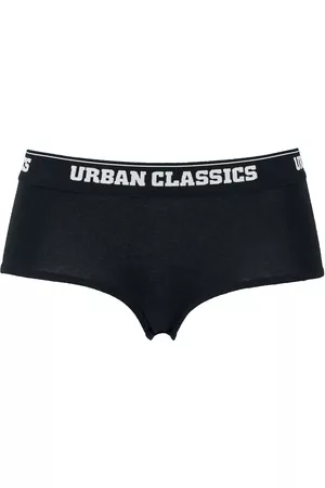 Urban classics Pantyset - Ladies Logo Hipster 2-Pack - XS tot S - voor Vrouwen