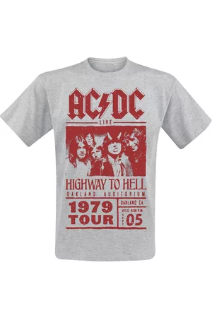 AC/DC T-shirt - Highway To Hell - Red Photo - 1979 Tour - S tot XXL - voor Mannen