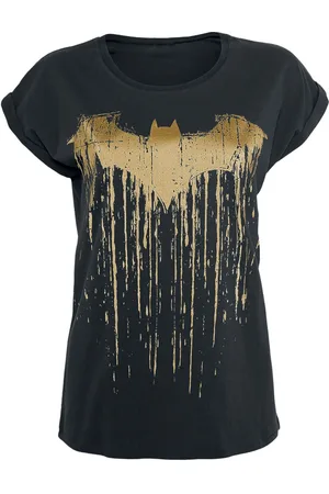 Batman DC Comics T-shirt - Logo Dripping - S tot M - voor Vrouwen
