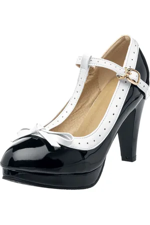 Belsira Rockabilly Hoge Hakken - Retro Pumps - EU37 tot EU41 - voor Vrouwen