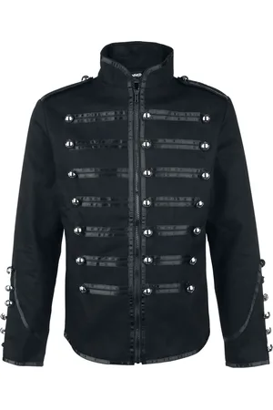 Banned Retro Gothic Uniformjas - Military Drummer - S tot 5XL - voor Mannen