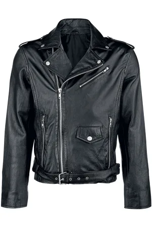 Classic Style Lederen jas - Leather Jacket - S tot 5XL - voor Mannen