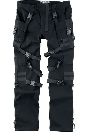 Chemical Black Gothic Stoffen broeken - Urban Pants - W30L32 tot W38L34 - voor Mannen