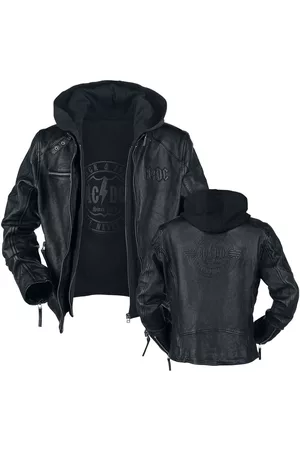 AC/DC Lederen jas - Rock & Roll - Will Never Die - S tot 3XL - voor Mannen