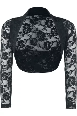 Banned Retro Gothic Bolero - Lace Bolero - S tot XL - voor Vrouwen