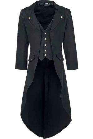 Banned Retro Gothic Legerjas - Dovetail Coat - S tot 5XL - voor Mannen