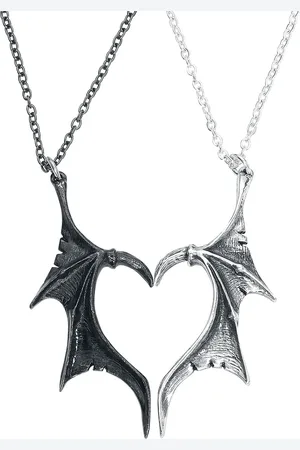 Alchemy Gothic Halsketting - Demon Wings Sweetheart