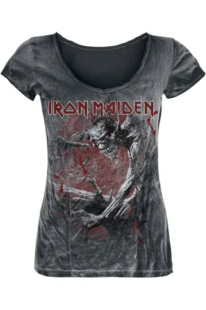 Iron maiden shirt store dames