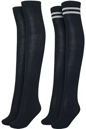 Urban classics Kniekousen - Ladies Overknee Socks 2-Pack - EU 36-39 - voor Vrouwen