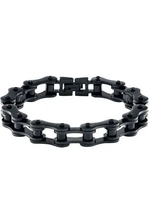 etNox hard and heavy Armband - Black Bike Chain