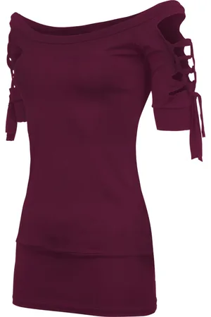 Outer Vision T-shirt - Kork - XS tot XL - voor Vrouwen