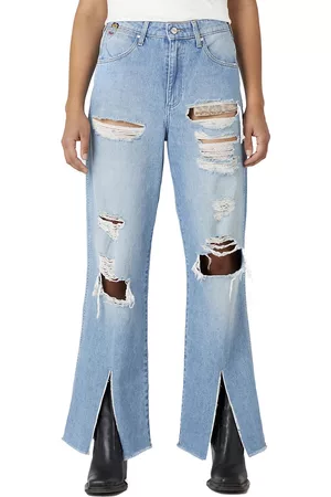 Wrangler Jeans - Fender Mom Relaxed Fit - W25L32 tot W27L32 - voor Vrouwen
