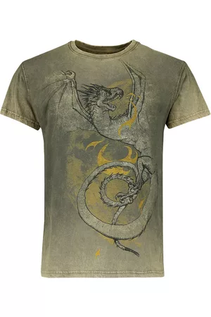 Harry Potter T-shirt - Hungarian Horntail - M - voor Mannen