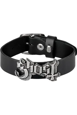 Ghost Lederen armband - Logo - voor Mannen