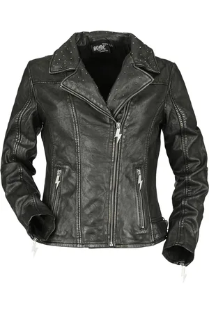 AC/DC Lederen jas - EMP Signature Collection - S tot XXL - voor Vrouwen