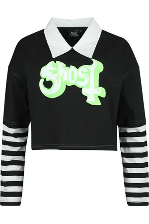 Ghost Shirt met lange mouwen - EMP Signature Collection - Oversize - L tot XXL - voor Vrouwen